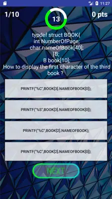 C Programming Quiz PRO NEW android App screenshot 7